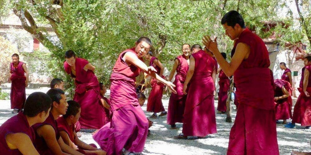 Tibet Lhasa Sera monastery attraction tour