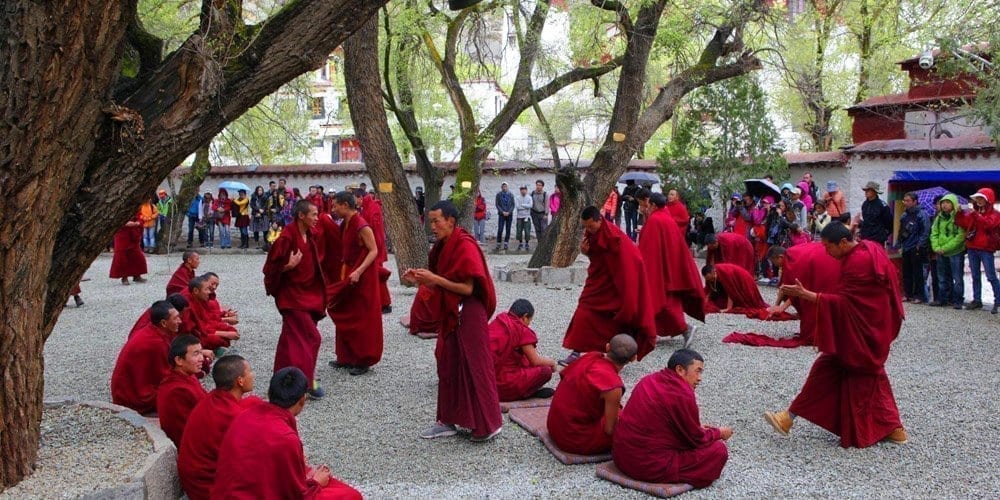 Tibet Lhasa Sera monastery attraction trip