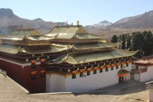 Labulun monastery at Xiahe county